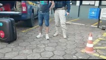 Polícia Rodoviária Federal detém indivíduo com maconha durante abordagem em Santa Tereza
