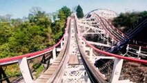 Thunderbolt Roller Coaster (Kennywood Amusement Park - West Mifflin, PA) - 4k Roller Coaster POV Video - Classic Wooden Coaster