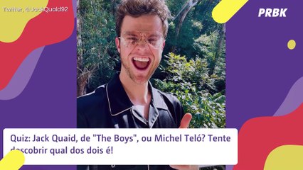 "The Boys": é Jack Quaid ou Michel Teló? Adivinhe neste quiz