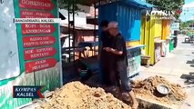 Siring Sungai Kemuning Jebol Diterjang Arus Deras, Kuliner Kampung Pelangi Sempat Ditutup