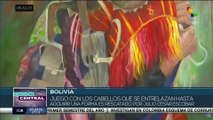 Bolivia expresa tradiciones culturales a través de las trenzas del cabello