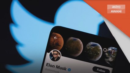 Pembelian Twitter | Elon Musk batal perjanjian AS$44 bilion