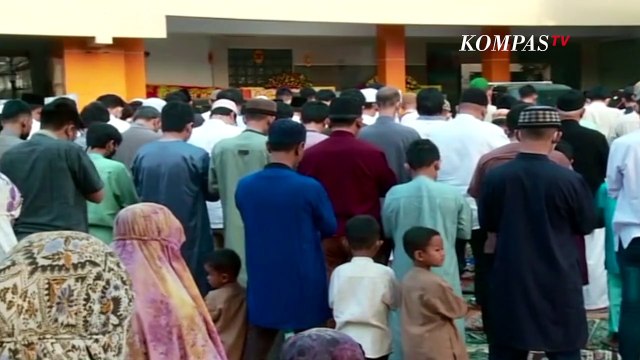 Suasana Salat Idul Adha di Gedung Pusat Dakwah Muhammadiyah Jakarta