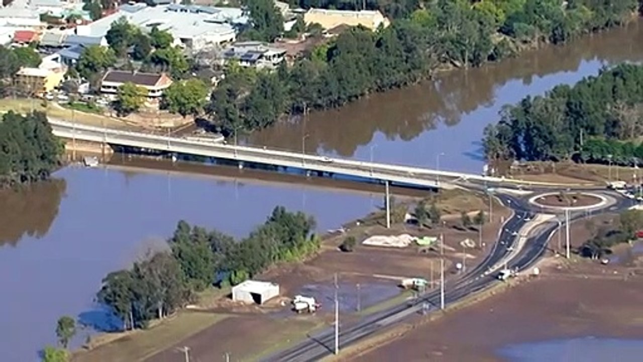 Windsor Bridge reopens as flood waters subside