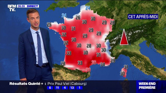 Soleil et fortes chaleurs sur l'ensemble de la France: la météo de ce samedi 9 juillet