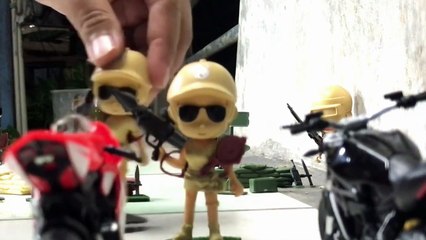 Geng Moge Sunmori Motor  VS Polisi - Mainan Anak Anak Lucu