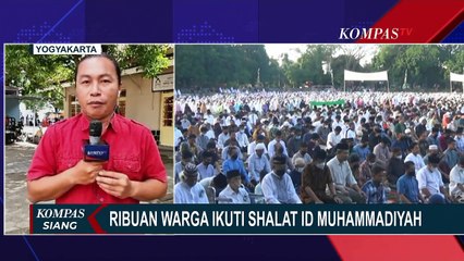 Télécharger la video: Ribuan Warga Ikuti Shalat Idul Adha Muhammadiyah