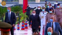 شعائر صلاة عيد الأضحى بمسجد المشير طنطاوي بحضور الرئيس السيسي
