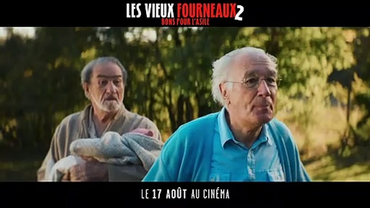 Les Vieux fourneaux 2 : bons pour l’asile Bande-annonce VF (2022) Pierre Richard, Eddy Mitchell