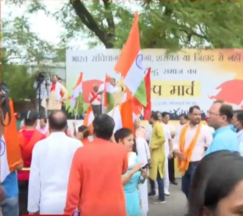 उदयपुर, अमरावती हत्या के विरोध में विश्व हिंदू परिषद का दिल्ली में मार्च