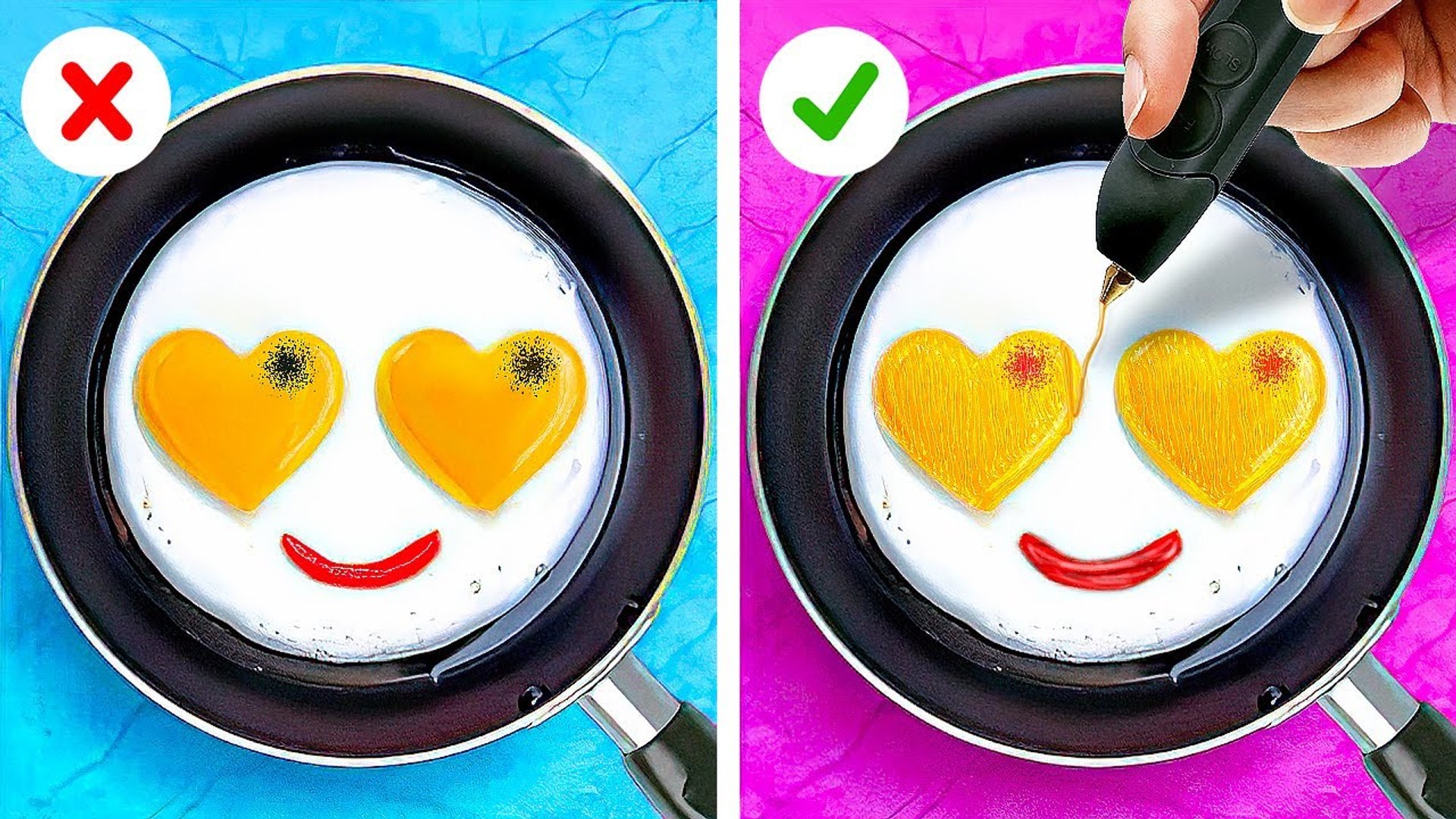⁣THE BEST COOKING HACKS Yummy Food Hacks And Amazing Kitchen Tricks By 123 GO! Like
