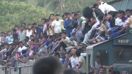 Miles de bangladesíes ponen rumbo a sus hogares para celebrar el Eid al-Adha