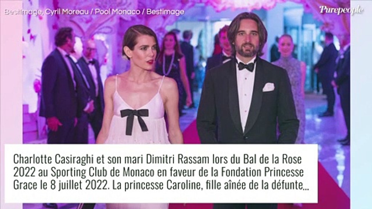 Charlotte Casiraghi au bras de Dimitri Rassam : couple chic et complice au Bal de la Rose à Monaco