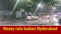 Heavy rain lashes Hyderabad