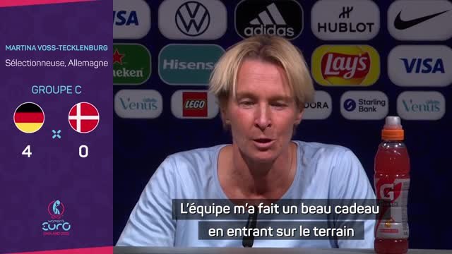 Euro 2022 (F) - Voss-Tecklenburg (Allemagne) : L'équipe m'a fait un beau cadeau