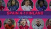 Spain 4-1 Finland - Data Review