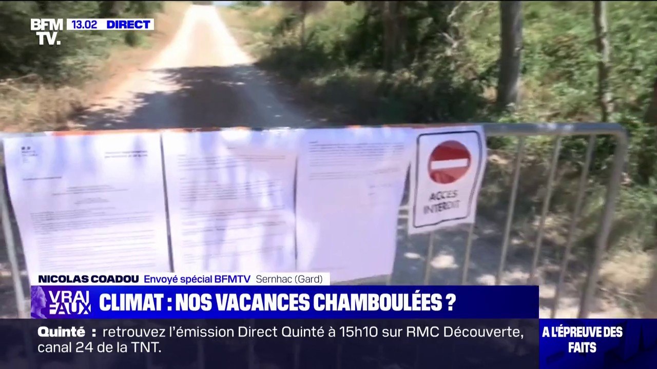 Incendies: la préfète du Gard interdit l'accès...
