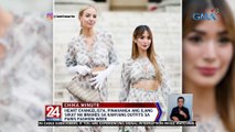 Heart Evangelista, pinahanga ang ilang sikat na brands sa kanyang outfits sa Paris fashion week | 24 Oras Weekend