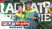 Mag-asawang benepisyaryo ng 4Ps  sa Agusan del Sur, sabay na nagtapos sa kolehiyo;