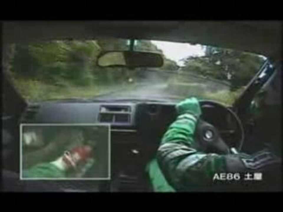 Tsuchiya AE86 Vs JWRC SWIFT rally