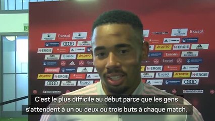 Arsenal - Gabriel Jesus optimiste pour le futur