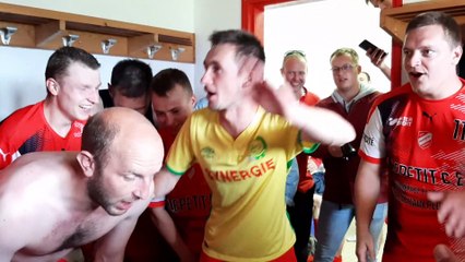 Les chants pour les montées de la A et de la B