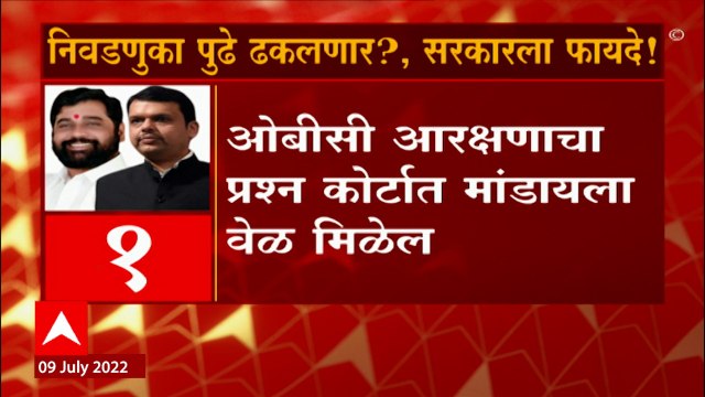 OBC Reservation : निवडणुका पुढे ढकलल्या तर राज्यसरकारला काय फायदे? 4 महत्वाचे मुद्दे