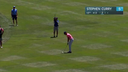 Stephen Curry est aussi fort au golf qu'au basket !