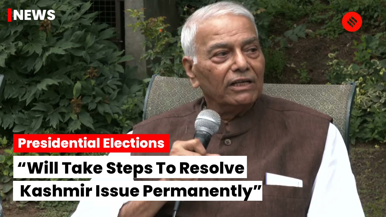 “Will Urge Govt To End Hostile Development Towards J&K”: Yashwant Sinha
