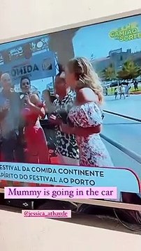 Diogo Amaral mostra reação do filho mais novo ao ver Jessica Athayde na SIC