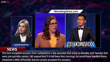 Mayim Bialik blasted for major hosting MISTAKE by former 'Jeopardy!' winner Josh Hill - 1breakingnew