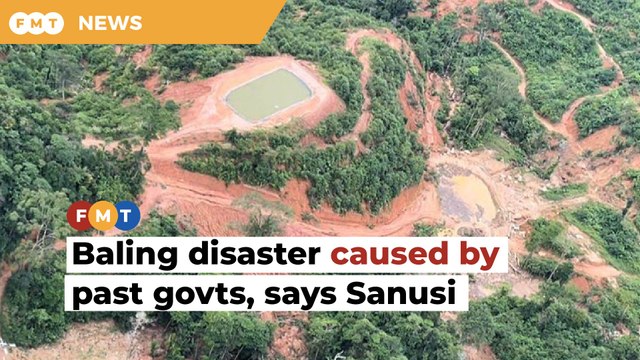 Sanusi blames past governments for Baling floods