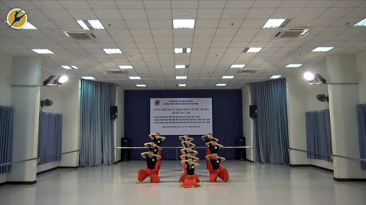 Trường Múa TPHCM - Chương trình thi tốt nghiệp Môn tính cách lớp 2k18ABC Part 2