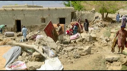 Cleanup after monsoon flooding