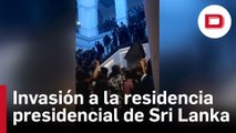 «La invasión a la residencia presidencial de Sri Lanka desde dentro»
