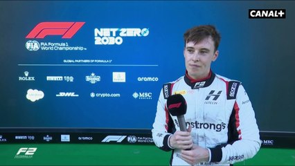 Réaction de Marcus Armstrong - Grand Prix d'Autriche - F2