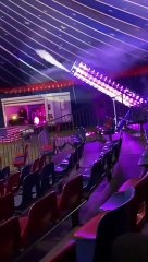 Graban terrible accidente de hombre bala disfrazado de Capitán América; así fue el momento