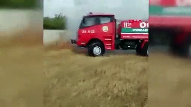 İstanbul'da yangın paniği! 1 saat sürdü