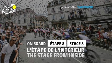 Onboard Camera / Caméra Embarquée - Étape 8 / Stage 8 #TDF2022