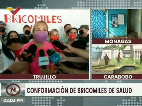 En el estado Trujillo, un total de 516 Bricomiles se encuentran registradas y activadas