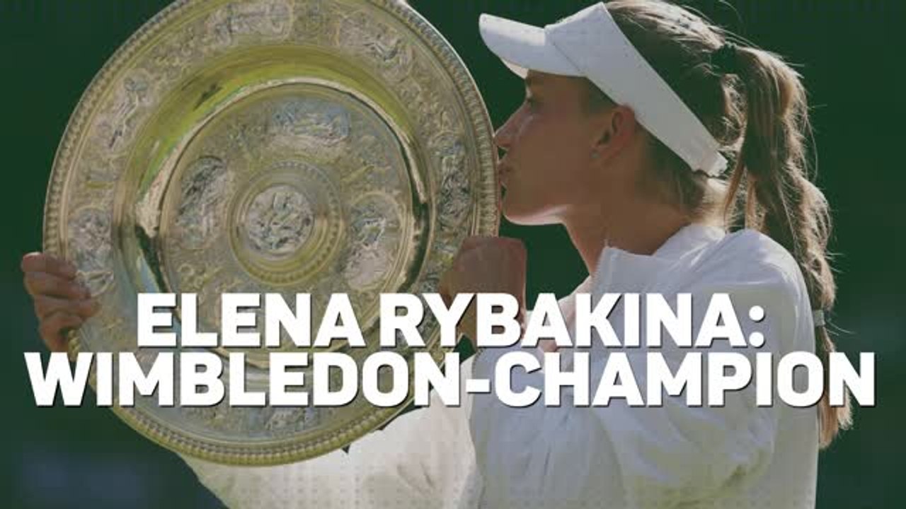 Elena rybakina ist wimbledon-champion