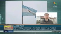 Alberto Fernández encabezó acto oficial por 206 aniversario de la independencia de Argentina