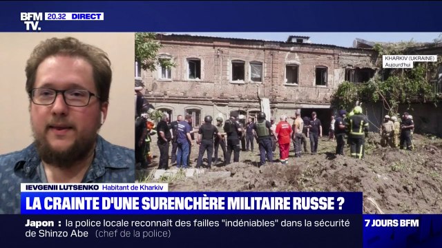 Ievgenii Lutsenko, habitant de Kharkiv: Les bombardements, malheureusement, c'est devenu mon quotidien