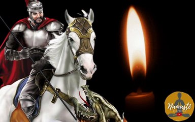 Benzimento com São Jorge para superação e abertura de caminhos