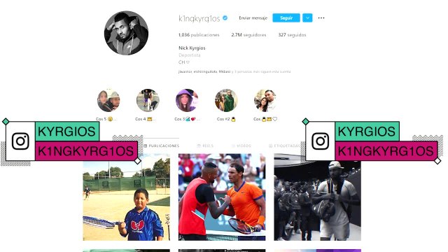El pique y el vacile en redes de Kyrgios y Djokovic horas antes de la final
