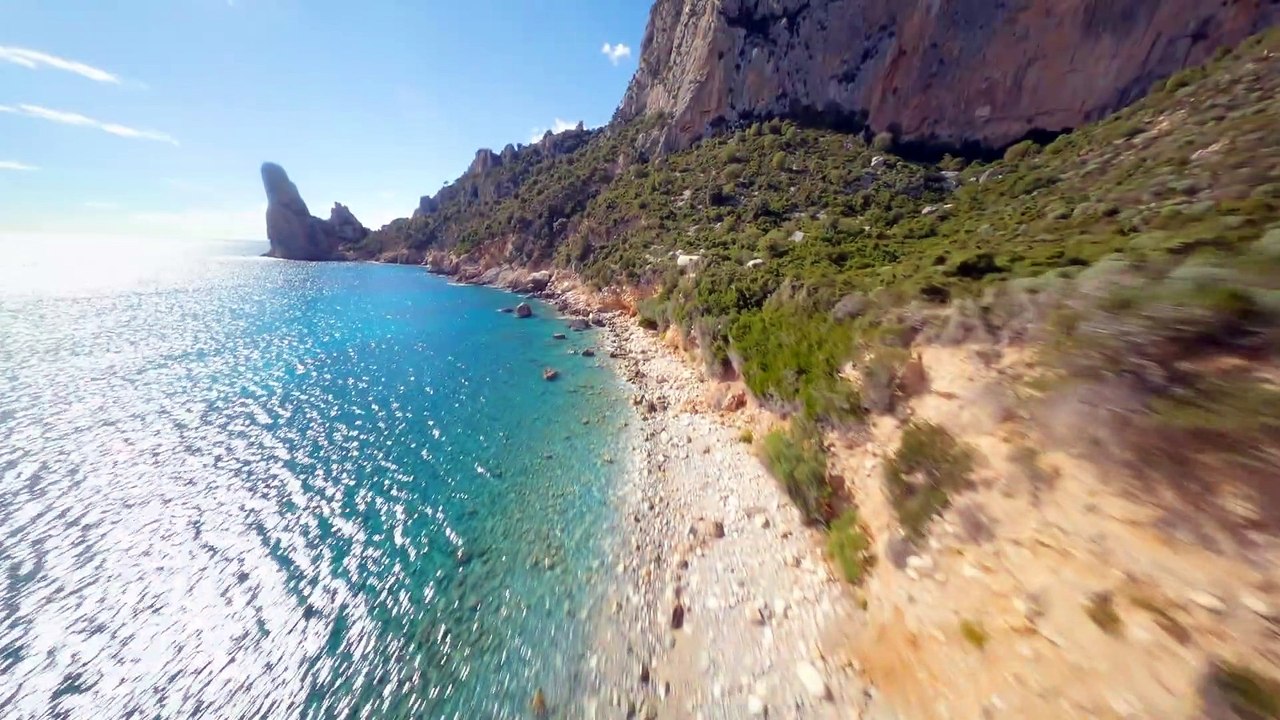 Sardinia 4K - Scenic Relaxation FPV Film With Calming Music