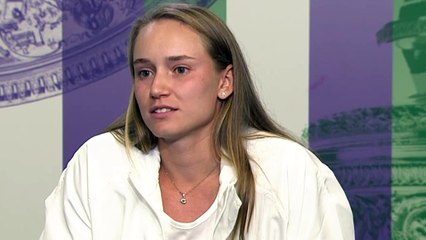 Wimbledon 2022 - Elena Rybakina : “I knew deep down that I could do it”