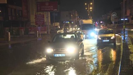 Başkentte gök gürültülü sağanak etkili oldu