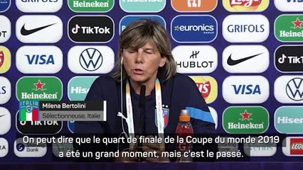 Euro 2022 (F) - Bertolini : "Sacrifice et courage"
