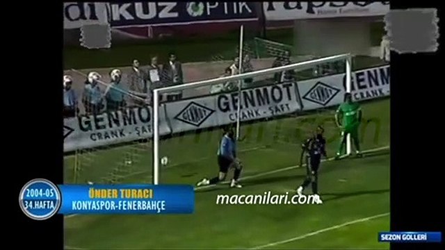Konyaspor 4-2 Fenerbahçe [HD] 27.05.2005 - 2004-2005 Turkish Super League Matchday 34 (Only Fenerbahçe's Goals)